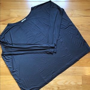 Gray Long Sleeve PIKO shirt